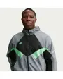 Veste à capuche Homme M NK RPL PRMR HD TRK JKT W Gris