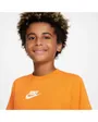 T-shirt manches courtes Enfant U NSW TEE PREM ESSNTLS Orange