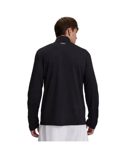 Sweat Homme UA TECH TAPING 1/2 ZIP Noir