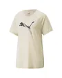 T-shirt manches courtes Femme W EVO TEE Beige