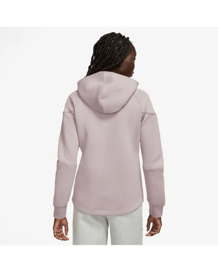 Sweat zip à capuche Femme W NSW TCH FLC WR FZ HDY Violet