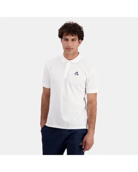 Polo Homme ESS SS N1 M Blanc