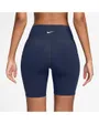 Cycliste Femme W NK DF ONE HR 8IN PKT SHORT Bleu