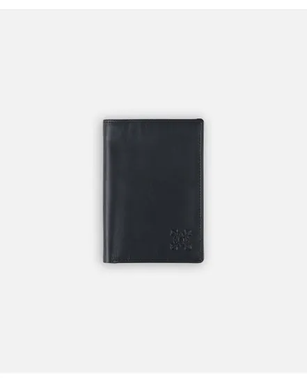 PORTEFEUILLE CUIR 3 VOLETS Noir