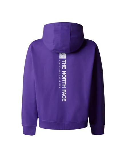 Sweat à capuche Enfant G VERTICAL GRAPHIC OVERSIZED HOODIE Violet