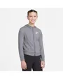 Sweat à capuche manche longues Enfant plus âgé G NSW FZ JERSEY Gris