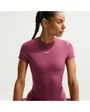 Top Manches Courtes Femme Nike One Fitted