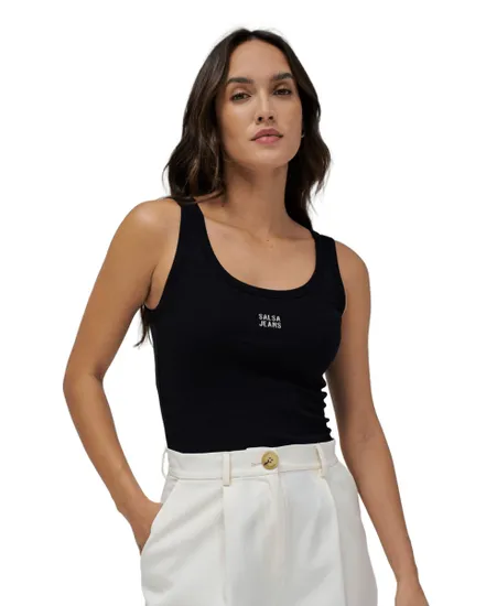 Débardeur Femme Broderie Logo Salsa