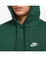 Sweatshirt à capuche manches longues Homme M NSW CLUB HOODIE PO BB Vert