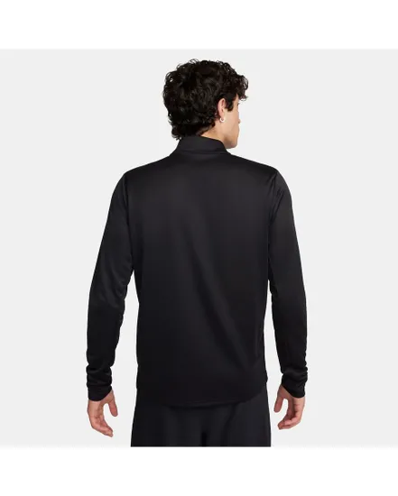 Haut col zip Homme M NK DF PACER TOP HZ Noir