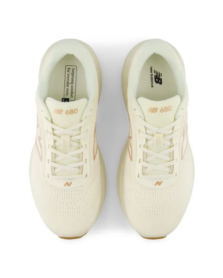 Chaussures de running Femme 680V9 Beige