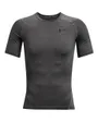 T-shirt de sport homme UA HG ARMOUR COMP SS Gris