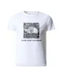 T-shirt manches courtes Enfant B S/S REDBOX TEE Blanc