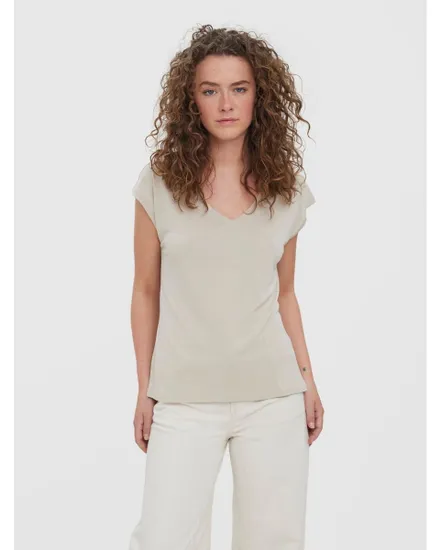 VMFILLI SS V-NECK TEE GA NOOS