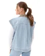 Gilet Femme Pcbreia SL Denim Vest FC