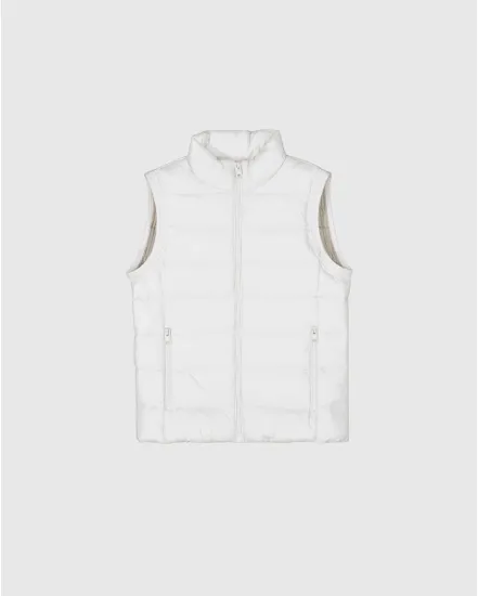 Doudoune sans manche Femme POLYFILLED VEST Blanc