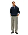 Pull Homme Fisherman Rib Zip Mock