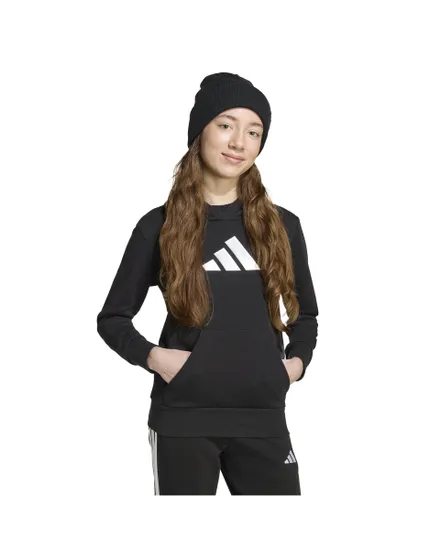 Sweat Fille JG GLAM HD Noir