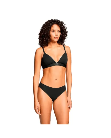 Strings Femme Invisibles Coton Lot 2