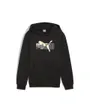 Sweat à capuche Enfant B ESS+LLAB H HDY FL Noir