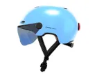 Casque urbain intelligent Unisexe COSMO FUSION Bleu Ciel Brillant Métallisé