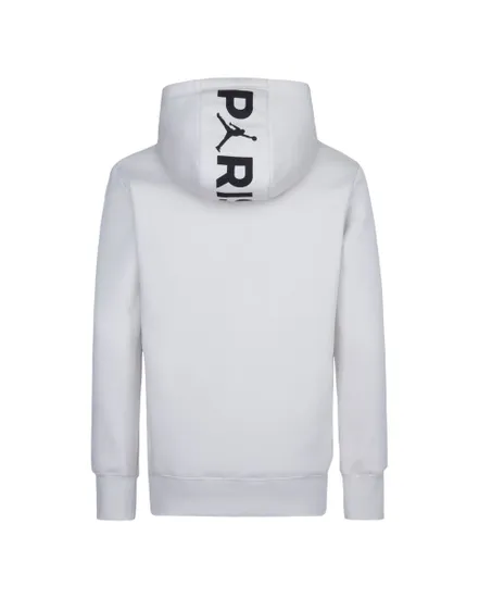 Sweat à capuche Enfant JDB MJ PSG HBR FLC PO HOODIE Blanc