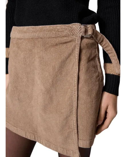 Short court Femme VMVICA HR SHORT CORDUROY SKORT Marron