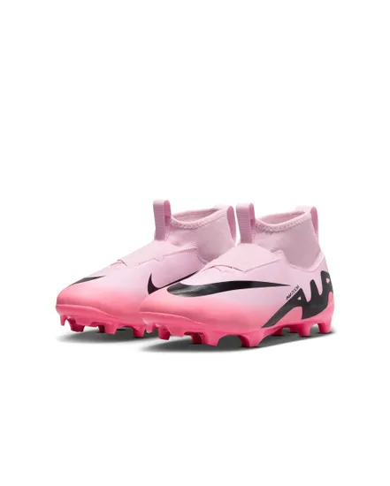 Crampons de football Enfant JR ZOOM SUPERFLY 9 ACAD FG/MG Rose