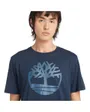 T-shirt Homme Tree Logo Manches Courtes