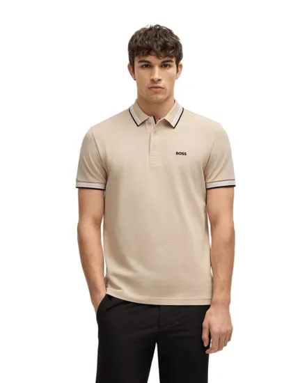 Polo Homme PADDY Beige Clair