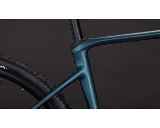 Vélo de gravel NUROAD RACE Vert Royal/Noir