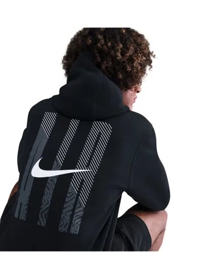 T-shirt manches longues Homme M NK AIR PO HOODIE Noir