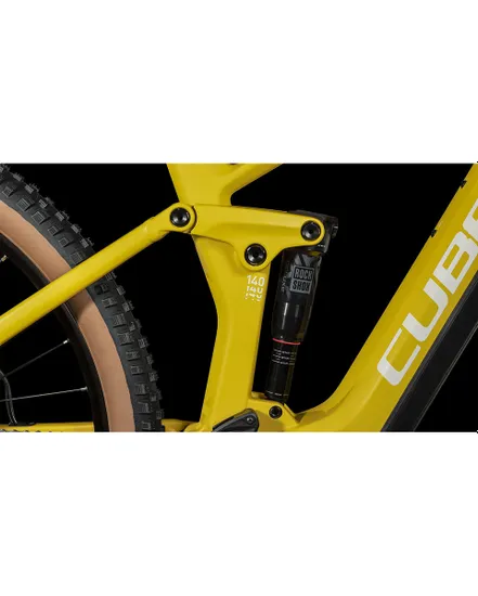 VTT électrique tout suspendu Unisexe STEREO HYBRID 140 HPC PRO 750 Jaune