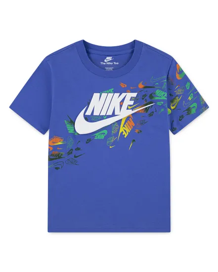 T-shirt Jeune enfant NKB CLUB REVEALED SS TEE Bleu