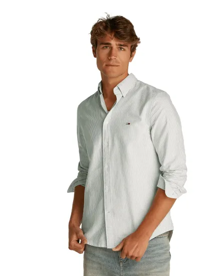 Chemise Oxford Homme TJM Slim Stripe