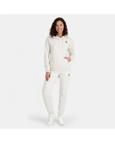 Sweat à capuche Femme ESS HOODY N1 W Beige