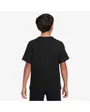 T-shirt Enfant plus agé K NSW TEE EMB FUTURA LBR P ESS Noir