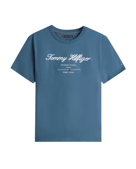 T-shirt Homme SCRIPT LOGO TEE Bleu