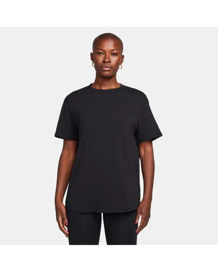 T-Shirt Femme W NK ONE RELAXED DF SS TOP Noir