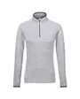 Haut col zip Femme Wmns Yonder Blanc