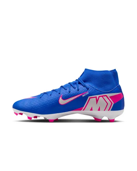 Crampons de football Homme ZM SUPERFLY 10 ACAD FG/MG Bleu