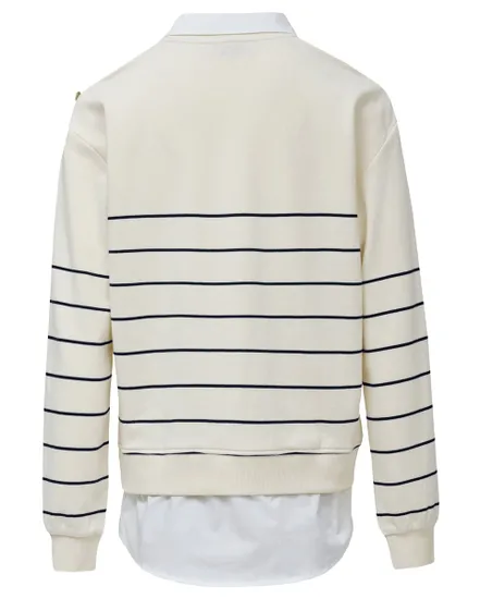 Sweat Femme Stripped Twofer Sweatshirt