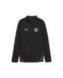 Haut col zip Enfant MCFC TRAINING 1/4 ZI Noir