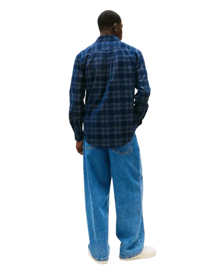 Chemise Homme Carreaux Côtelé
