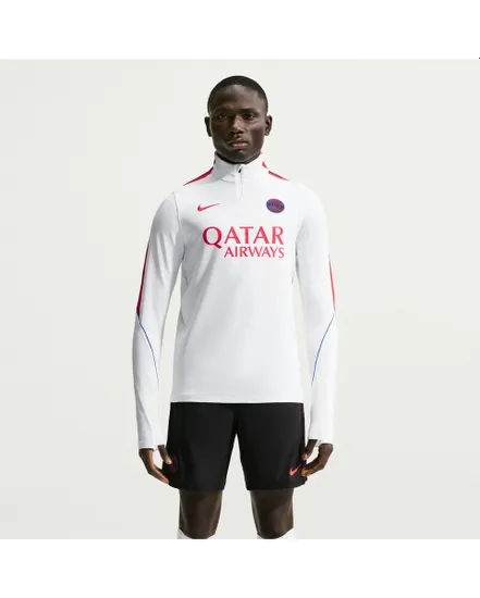 T-shirt manches longues Homme PSG M NK DF STRK DRILL TOP K Blanc
