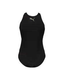 Maillot de bain Femme PUMA SWIM WOMEN RACEBACK SWIMSUIT 1P Noir