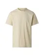 T-shirt Homme M EVOLUTION SIMPLE DOME REGULAR SHORT SL Beige