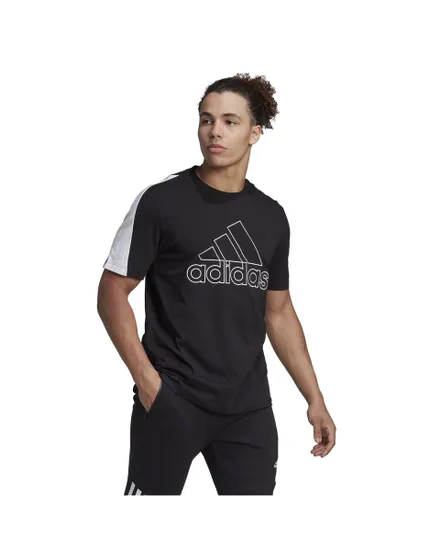 T-shirt manches courtes Homme M FI BOS TEE Noir