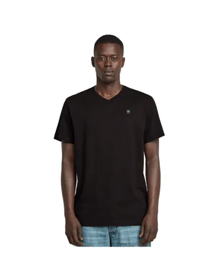 T-shirt col V Homme BASE-S V T SS Noir