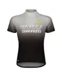 Maillot manches courtes Enfant SCOTT-SRAM PRO JUNIOR Noir/Blanc